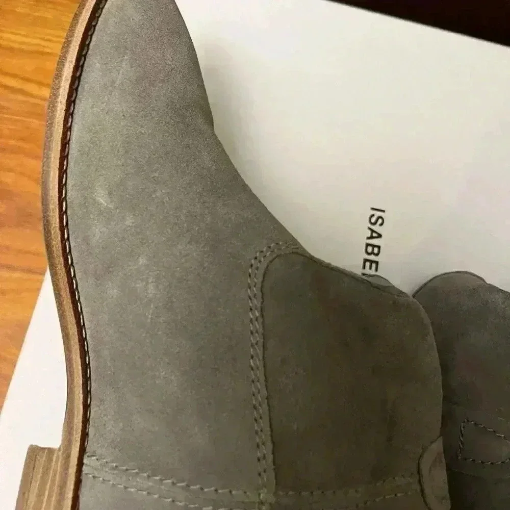 Isabel Marant stitched suede